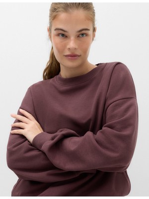 Marks & Spencer Pamuklu Oversize Sweatshirt