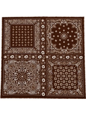 Venüs Design Etnik 4 Desenli Şal 110X110CM