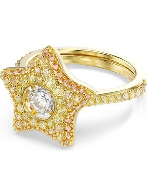 5767345 Swarovski Yüzük Sublıma:rıng Star Whıte/gos 50-55