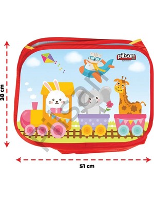 Pilsan Katlanabilir Top Havuzu – Hafif ve Dayanıklı Malzeme, Çocuk ve Anaokulu Kullanımına Uygun, 83x101x37,5 cm