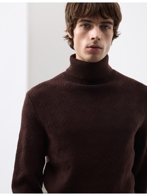 Marks & Spencer Merino Yün Boğazlı Kazak