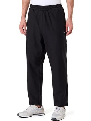 Calvin Klein Erkek Premium Havlu Kumaş Mikro Logo Detaylı Jogger Siyah Eşofman Altı LV04LH217G-UB1