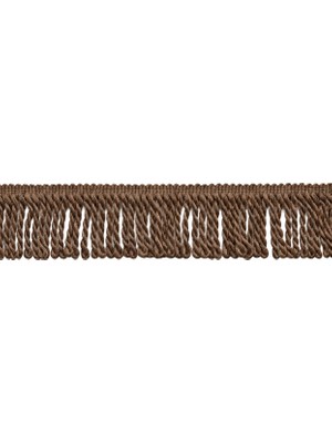 PÜSKÜLCÜ - Kahverengi Bulyon Saçak 6cm