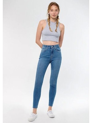 Mavi A.c.a.i.p Lt Brushed Str Denim Kadın Kot Pantolon M101065-34716