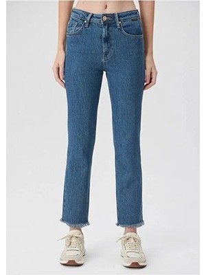 Mavi Viola Deep Blue Gold Vintage Denim Kadın Kot Pantolon M101048-84207