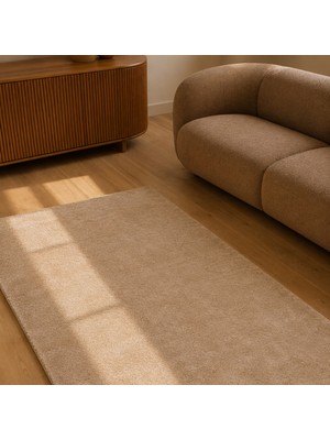 Evidea Soft Lami Post Halı - Bej - 80X150 cm