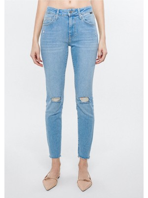 Mavi Elsa Lt Blue Glam Denim Denim Kadın Kot Pantolon M1010039-81285
