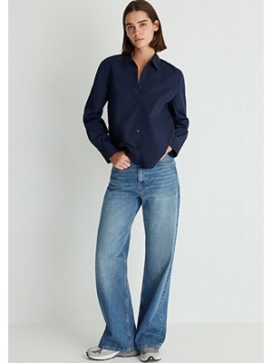 Mavi Malıbu Mid Brushed Denim Denim Kadın Kot Pantolon M1010152-87779