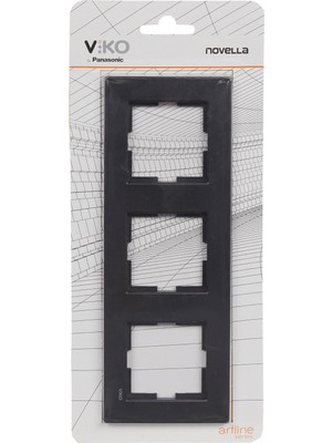 Brf Store Isoprıme Viko Novella Siyah Üçlü Çerçeve