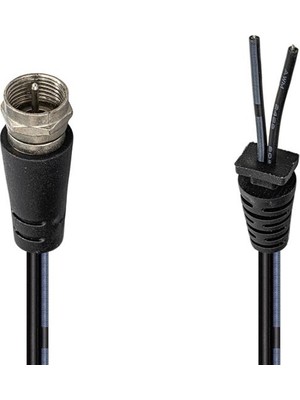 TKÇ Weko 1.2 Metre F Konnektör Adaptör Kablo Yerli Üretim Ab