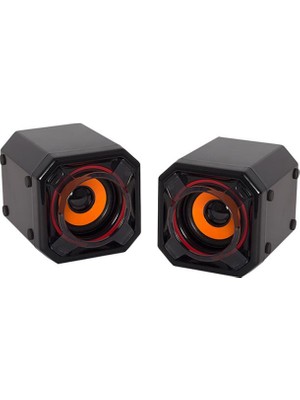 TKÇ Magicvoice A8 1+1 USB Mini Hoparlör - Speaker (2*5 Watt - 3 Ohm) Ab