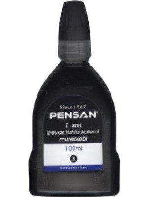 Pensan 4009 Siyah Tahta Kalem  Mürekkebi 100 ml