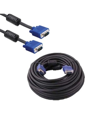 TKÇ PM-11097 15 Pin Erkek/erkek 40 Metre VGA Kablo Ab