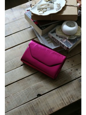Moom Bag Parlak Mini Omuz Çantası