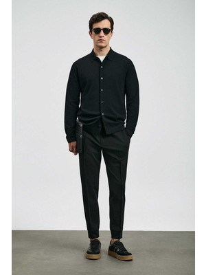Lufian Pıto Jogger Pantolon Slim Fit Siyah