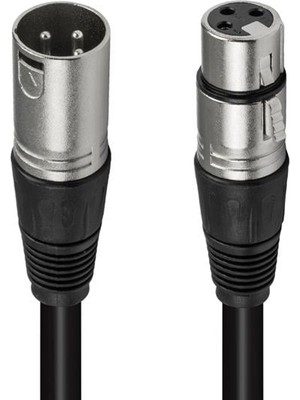 TKÇ Magicvoice MV-1048 Canon Erkek-Canon Dişi 3 Metre Uzatma Kablo Ab
