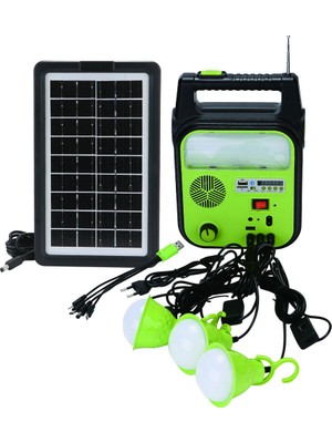 TKÇ GS-902P Güneş Enerjili Solar Aydınlatma Sistemi Ab