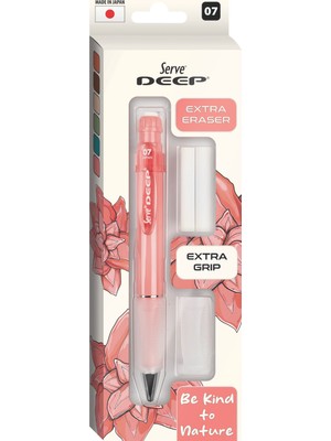 Serve Deep Yedekli Kalem Set 0,7 Mercan