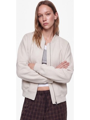 Koton Kadın Sweatshirt 7WAL10044IK Bej
