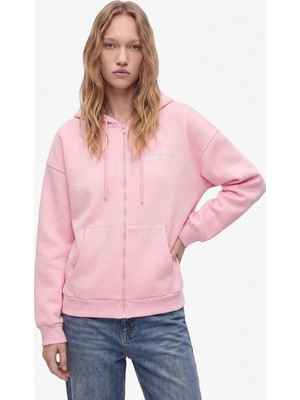 Koton Kadın Sweatshirt 7WAL10091IK Pembe