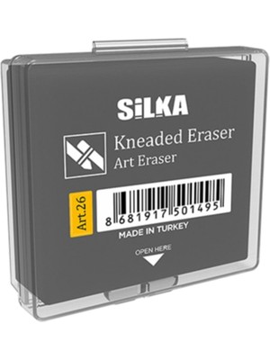 Silka Gri Hamur Silgi