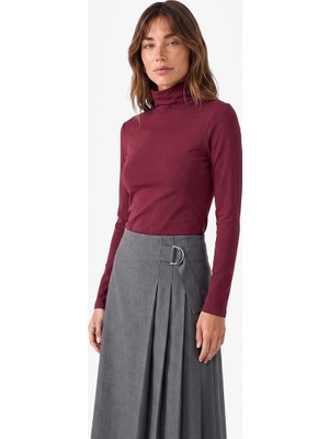Koton Kadın Bluz 7WAK60001PK Bordo