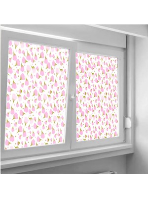 Wink Fol Cam Vitray Folyo, Kendindin Yapışkanlı, Desnli Buzlu Cam Folyo 61X100 cm