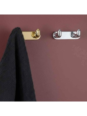 Elovias System 2345 Duvara Monte Askı Krom Renk 100MM 2li (AS2345 0100 Cr-Cr)