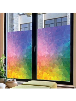 Wink Fol Cam Vitray Folyo, Kendindin Yapışkanlı, Desenli Buzlu Cam Folyo 61X100 cm