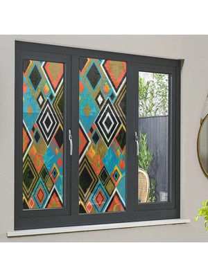 Wink Fol Cam Vitray Folyo, Kendinden Yapışkanlı, Desenli Buzlu Cam Folyo 61X100 cm