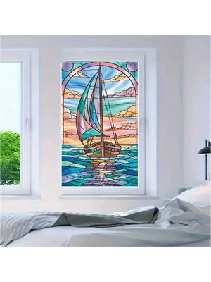 Wink Fol Cam Vitray Folyo, Kendinden Yapışkanlı, Desenli Buzlu Cam Folyo 61X100 cm