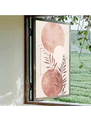 Wink Fol Cam Vitray Folyo, Kendindin Yapışkanlı, Desnli Buzlu Cam Folyo 61X100 cm