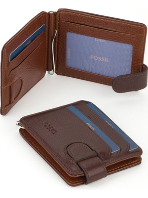 Fossil %100 Hakiki Deri El Portföyü Kartlık