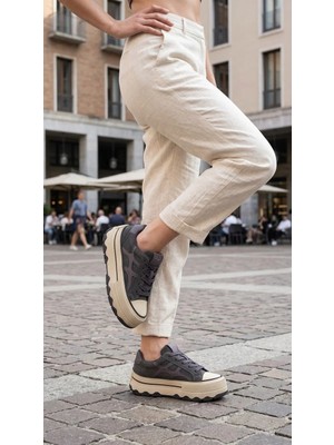 Guja 26K366 Gri Kadın Günlük Sneaker