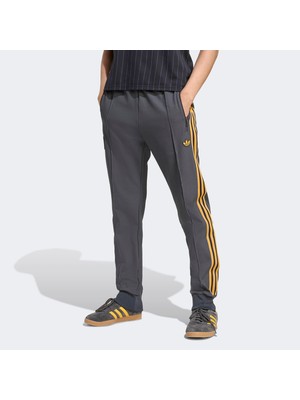 Adidas Manchester United Terrace Icons Erkek Koyu Gri Eşofman Altı