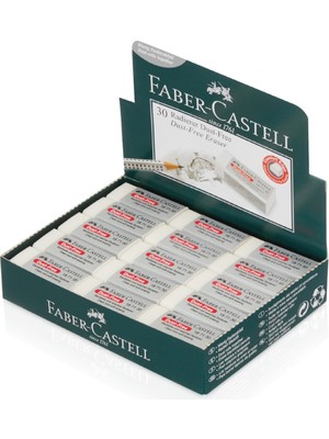 COjans Faber-Castell Dust-Free Silgi (187130) - 30 Lu 1 Kutu