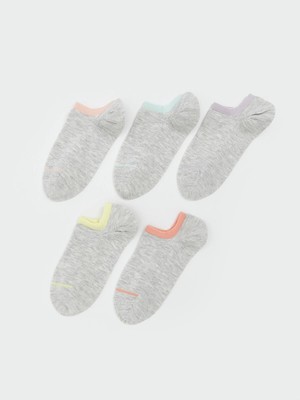 Lc Waikiki Yeni Sezon Kadın Düz Sneaker Çorap 5'li
