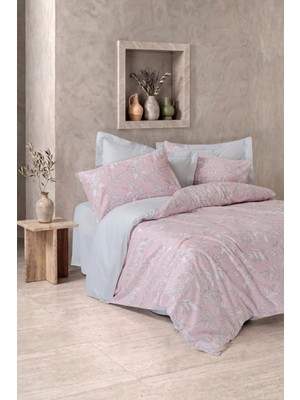 Cotton Box  Saten Nevresim Takımı Çift Kişilik Hollis Gri