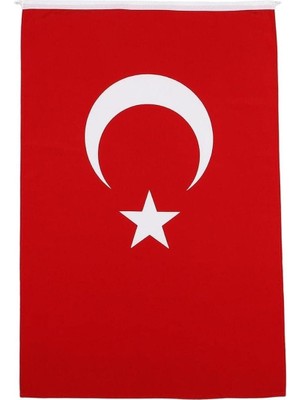 Türk Bayrağı Alpaka Kumaş 120X180CM. (Kırmızı / 120 x 180)