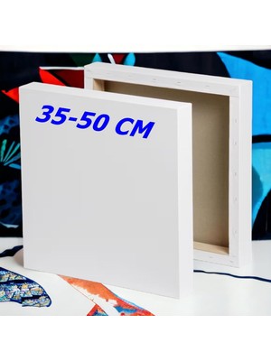 Seyfikırtasiye 35X50 cm Bez Tuval Arkadan Zımbalı 210 Gr%70 Polyester%30 Pamuk Akrilik Resim Tuv