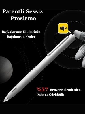Writech 0.5 mm Mavi Mürekkepli Basmalı Jel Kalem Seti
