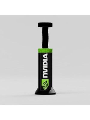 Tr Nvidia Logolu Ayarlanabilir Ekran Kartı Tutucu - Gpu Sarkma Önleyici Yükseklik Ayarlı Destek