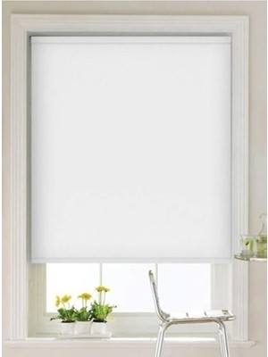 Tr Beyaz Blackout Karartma Stor Perde 190X220 Cm, 482