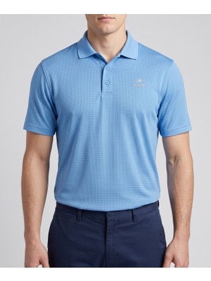 Comutan Dry-Touch Polo Yaka Tişört Mavi