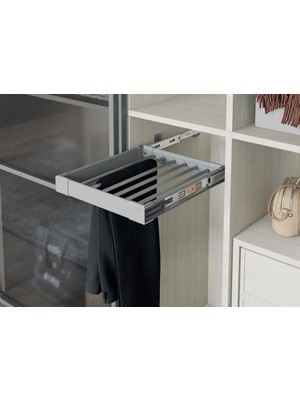 Elovias Starax 55CM Teleskopik Raylı Alüminyum Pantolonluk (S-6204-G)