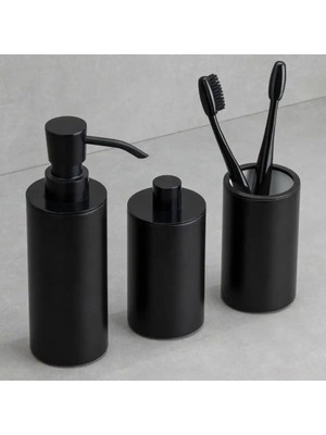 Elovias System Tezgah Üstü Diş Fırçalığı Mat Siyah (BA2004 007 AL6)