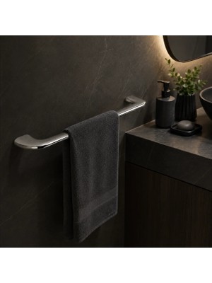 Elovias System Dorado Uzun Havluluk Krom Renk (BA1020 004 CR)