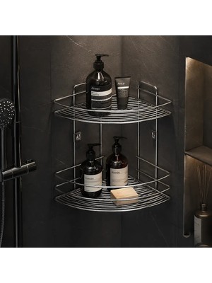 Elovias Domodek Ikili Banyo Köşesi Raf (79410)