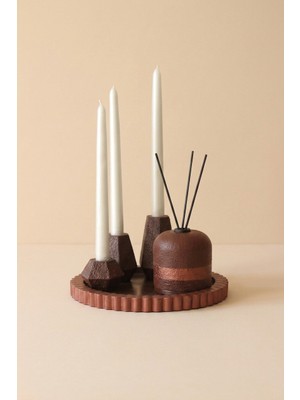 Giselle Terracotta Trio & Fragrance Set Candle