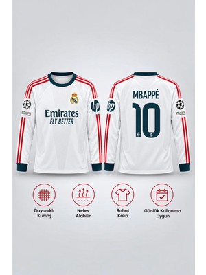 North Babıl Yeni Sezon 26/27 Real Madrid Mbappe Uzun Kollu Forma